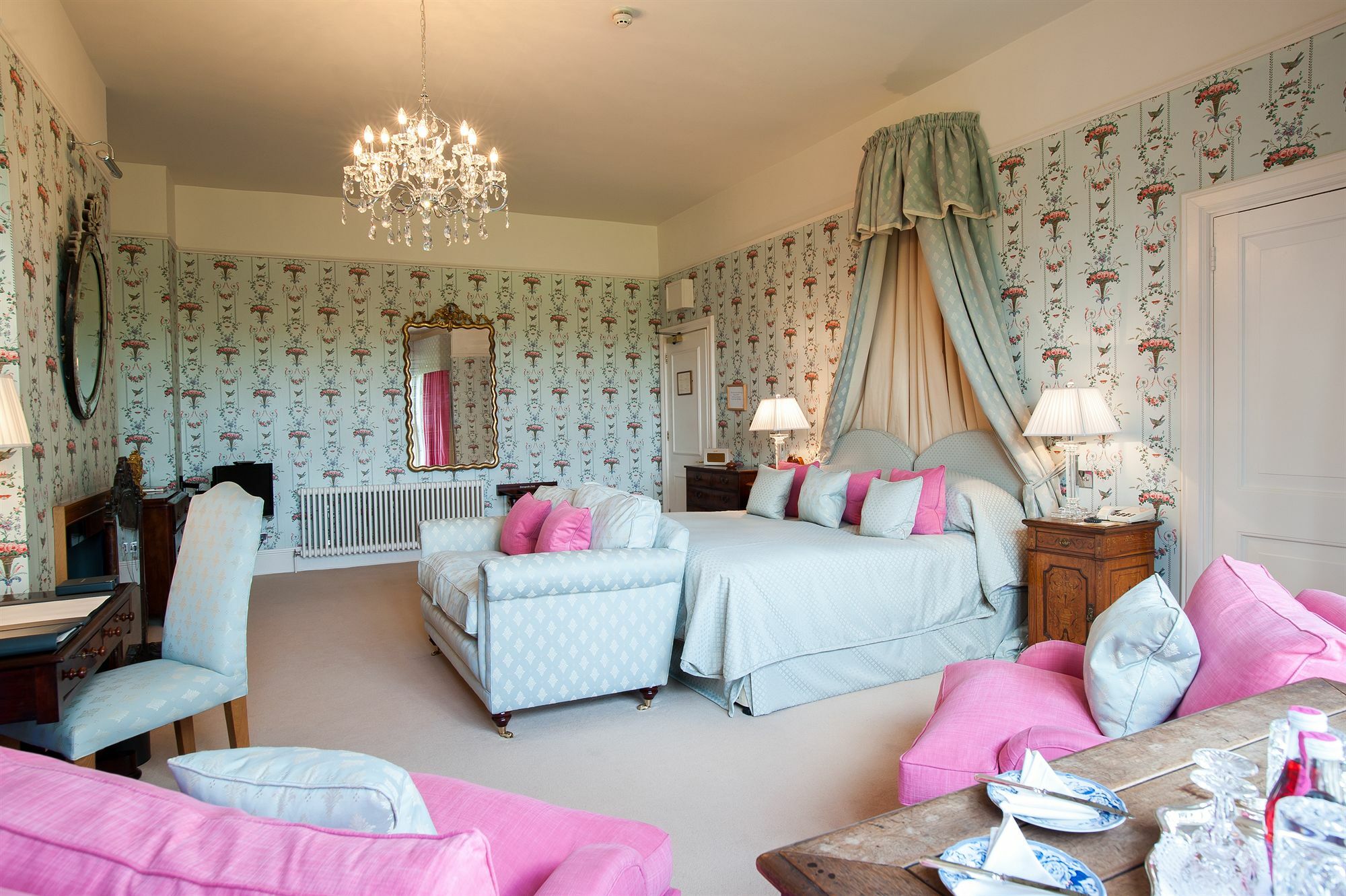 Llangoed Hall Bronllys Eksteriør billede